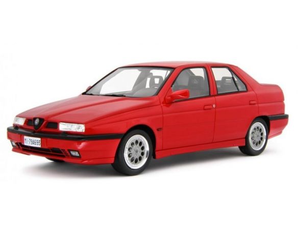 LAUDO RACING LM139A ALFA ROMEO 155 2.0I TURBO 16V Q4 1992 RED 1:18 Modellino