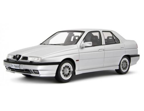 LAUDO RACING LM139D ALFA ROMEO 155 2.0I TURBO 16V Q4 1992 SILVER 1:18 Modellino