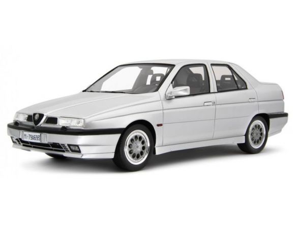 LAUDO RACING LM139D ALFA ROMEO 155 2.0I TURBO 16V Q4 1992 SILVER 1:18 Modellino