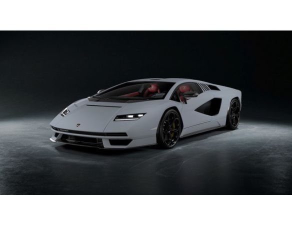 LOOKSMART LS529F LAMBORGHINI COUNTACH LPI 800-4 MOON SILVER 1:43 Modellino