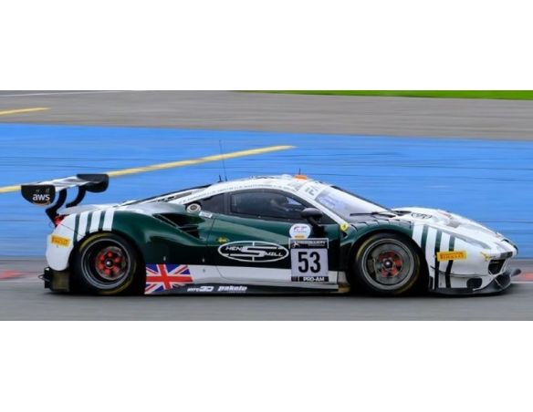 LOOKSMART LSRC104 FERRARI 488 GT3 N.53 WINN.24H SPA 2021 CAMER./MASTRON./GRIFF./MOLINA1:43 Modellino