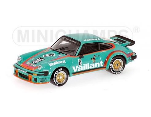MINICHAMPS 640766406 PORSCHE 934 VAILLANT WINNER DRM 1976 BOB WOLLEK Modellino