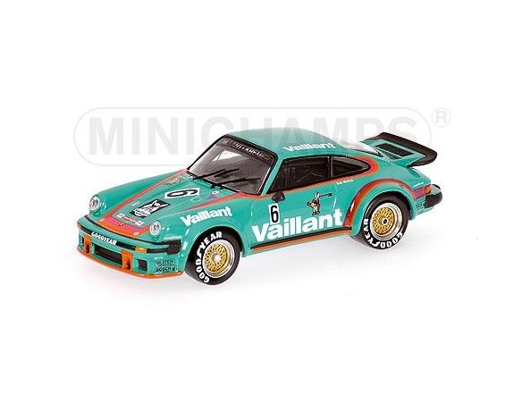MINICHAMPS 640766406 PORSCHE 934 VAILLANT WINNER DRM 1976 BOB WOLLEK Modellino