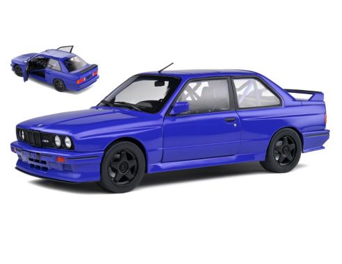 SOLIDO SL1801516 BMW E30 M3 STREETFIGHTER 1990 BLUE 1:18 Modellino