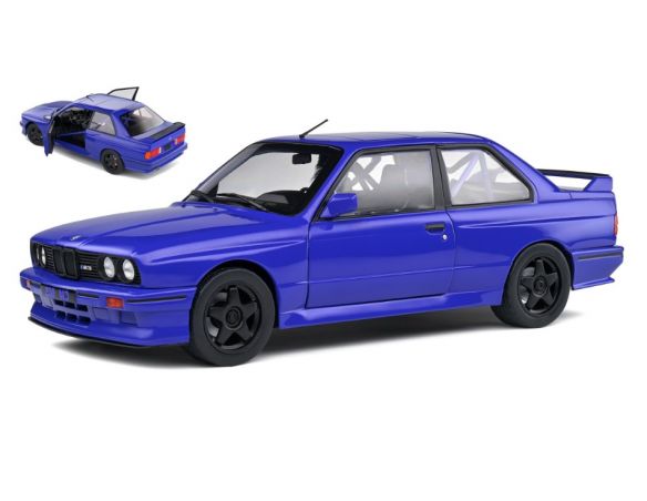 SOLIDO SL1801516 BMW E30 M3 STREETFIGHTER 1990 BLUE 1:18 Modellino