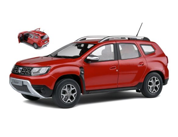 SOLIDO SL1804607 DACIA DUSTER 2021 RED 1:18 Modellino
