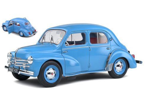 SOLIDO SL1806604 RENAULT 4 CV 1956 BLUE 1:18 Modellino