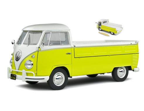 SOLIDO SL1806706 VOLKSWAGEN T1 PICK UP 19520 YELLOW 1:18 Modellino