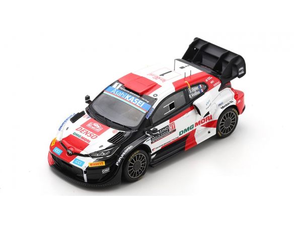 SPARK MODEL S6690 TOYOTA YARIS N.1 2nd MONTE CARLO 2022 S.OGIER-B.VEILLAS 1:43 Modellino