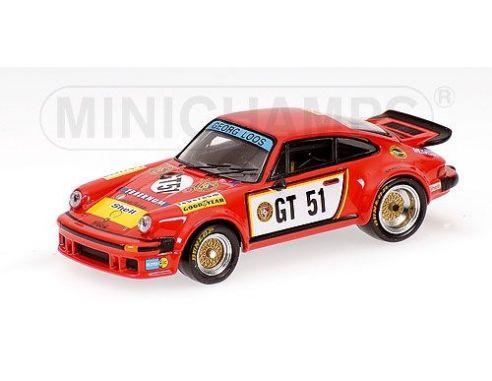 MINICHAMPS 640766451 PORSCHE 934 GELO EGT WINNER 1976 T. HEZEMANS Modellino