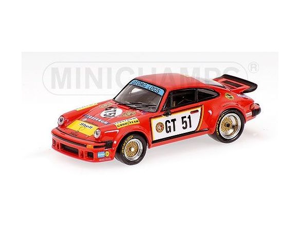 MINICHAMPS 640766451 PORSCHE 934 GELO EGT WINNER 1976 T. HEZEMANS Modellino