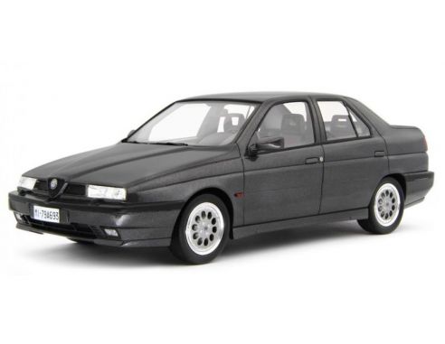 LAUDO RACING LM139B ALFA ROMEO 155 2.0I TURBO 16V Q4 1992 MET.GREY 1:18 Modellino