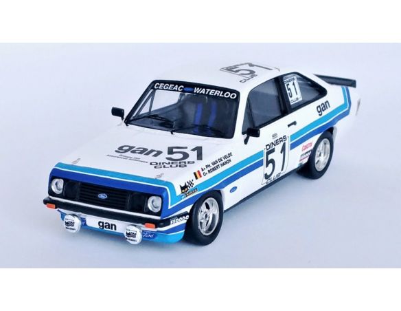 TROFEU TFRRBE45 FORD ESCORT MK2 RS2000 12th 24H SPA 1981 P.VAN DE VELDE/R.HANON 1:43 Modellino