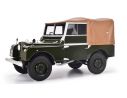 SCHUCO SH450046700 LAND ROVER 80 SOFT TOP CLOSED DARK GREEN 1:12 Modellino