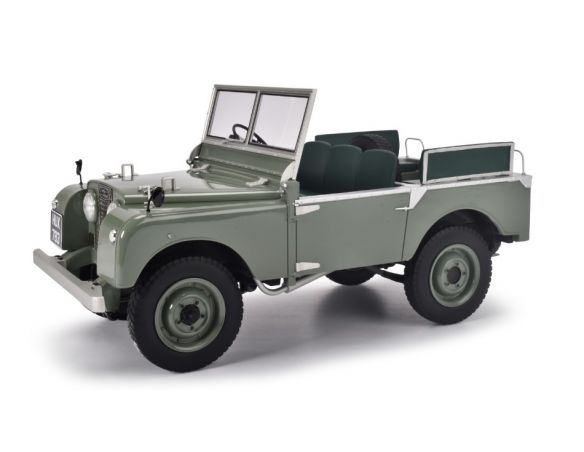 SCHUCO SH450046800 LAND ROVER 80 OPEN LIGHT GREEN 1:12 Modellino