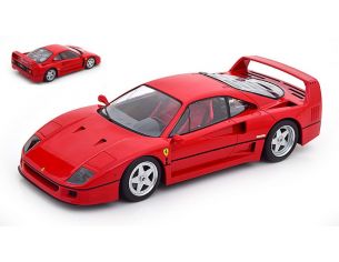 KK SCALE KKDC180694 FERRARI F40 RED SEATS 1987 RED 1:18 Modellino
