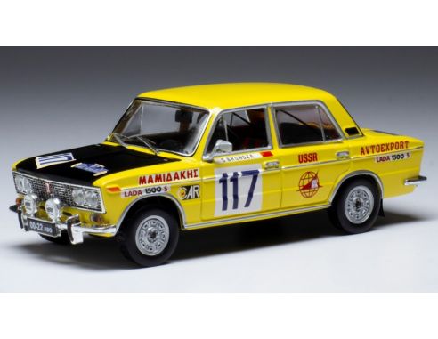 IXO MODEL RAC409 LADA 1500 S N.117 RALLY ACROPOLIS 1976 BRUNDZA/GIRDAUSKAS 1:43 Modellino