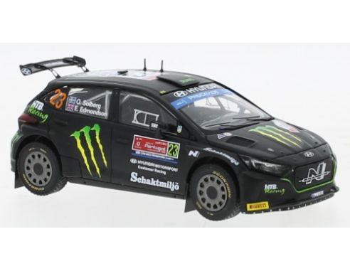 IXO MODEL RAM852 HYUNDAI i20 N RALLY2 N.23 RALLY PORTUGAL 2022 SOLBERG/EDMONDSON 1:43 Modellino