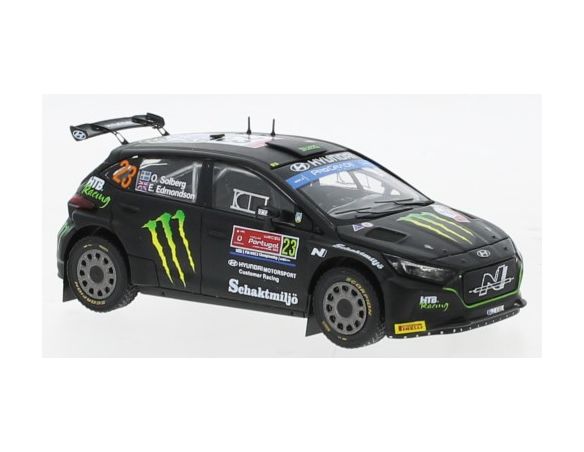 IXO MODEL RAM852 HYUNDAI i20 N RALLY2 N.23 RALLY PORTUGAL 2022 SOLBERG/EDMONDSON 1:43 Modellino