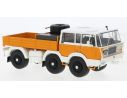 IXO MODEL TRU039 TATRA 813 8x8 1968 ORANGE/WHITE 1:43 Modellino
