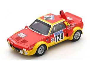SPARK MODEL SF265 FIAT X 1/9 ABARTH N.124 TOUR D.FRANCE AUT.1974 CVHRISTINE-LA GRANDIVE Modellino