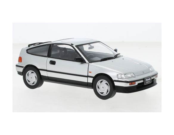 WHITEBOX WB124131 HONDA CR/X RIGHT HAND DRIVE SILVER 1:24 Modellino