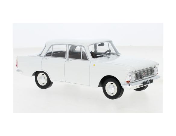 WHITEBOX WB124135 MOSKWITSCH 408 WHITE 1:24 Modellino