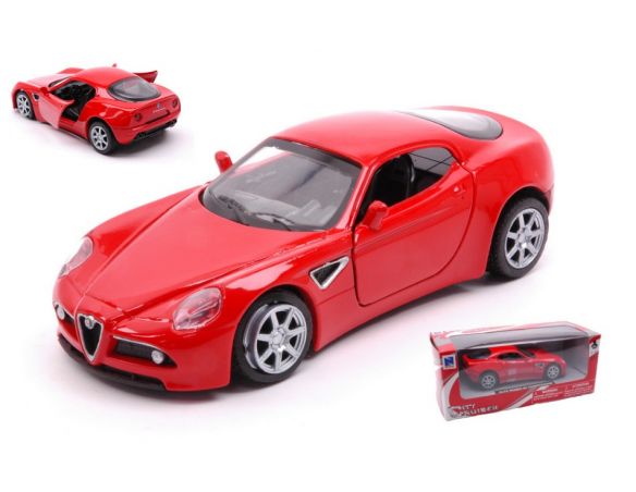 NEW RAY NY511938C ALFA ROMEO 8C RED 1:32 Modellino