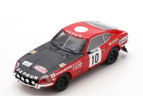 SPARK MODEL S6286 DATSUN 240Z N.10 18th MONTE CARLO 1973 R.AALTONEN-P.EASTER 1:43 Modellino