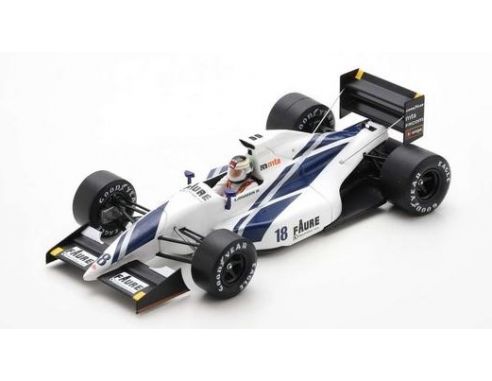 SPARK MODEL S7227 AGS JH25B STEFAN JOHANSSON 1991 N.18 US GP 1:43 Modellino