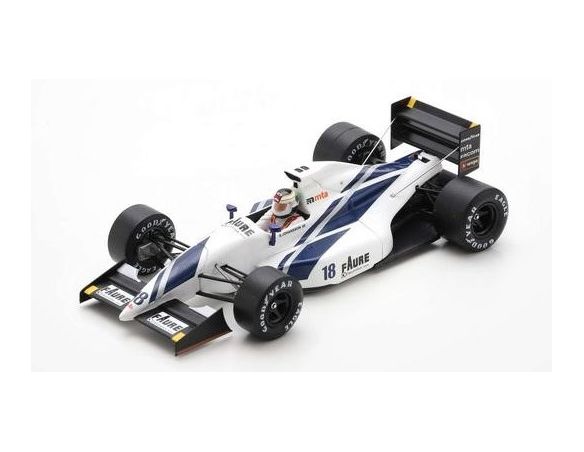 SPARK MODEL S7227 AGS JH25B STEFAN JOHANSSON 1991 N.18 US GP 1:43 Modellino