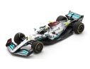 SPARK MODEL S8545 MERCEDES F1 W13 LEWIS HAMILTON 2022 N.44 BELGIAN GP 1:43 Modellino