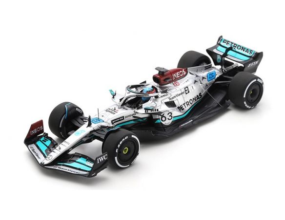 SPARK MODEL S8546 MERCEDES F1 W13 GEORGE RUSSELL 2022 N.63 4th BELGIAN GP 1:43 Modellino
