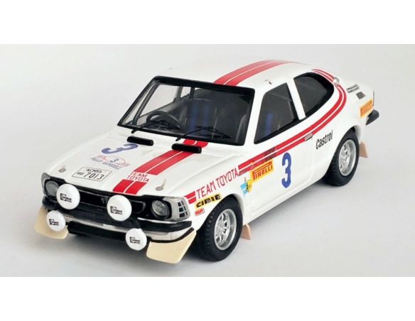 TROFEU TFRRGR09 TOYOTA COROLLA LEVIN N.3 ACROPOLIS RALLY 1975 WARMBOLD/DAVENPORT 1:43 Modellino