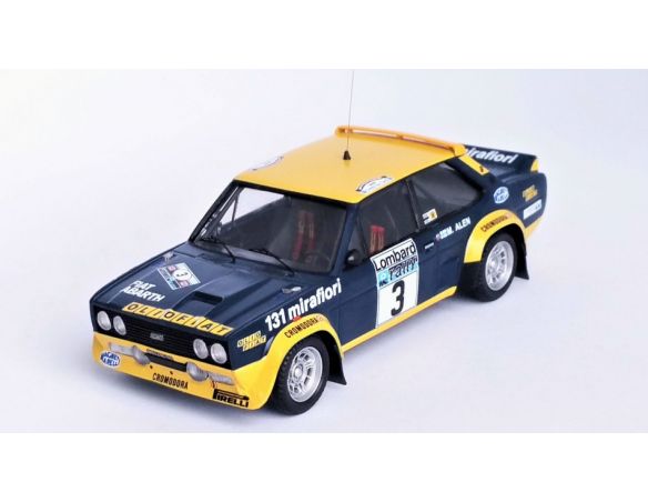 TROFEU TFRRUK88 FIAT 131 ABARTH RAC RALLY 1976 ALEN/KIVIMAKI 1:43 Modellino