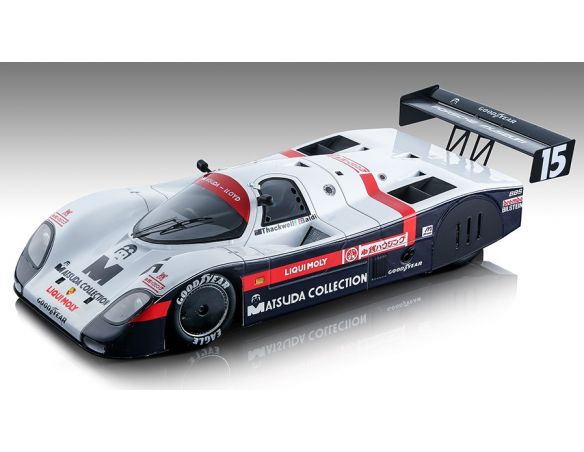 TECNOMODEL TMD18169B PORSCHE 962 C GTI 1987 N.15 1000 KM FUJI BALDI/THACKWELL 1:18 Modellino