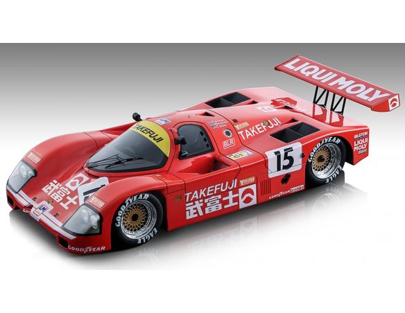 TECNOMODEL TMD18169C PORSCHE 962 C GTI 24H LE MANS 1987 PALMER/WEAVER/COBB 1:18 Modellino