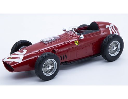 TECNOMODEL TMD18244C FERRARI 246/256 DINO N.20 WINNER ITALY GP 1960 P.HILL 1:18 Modellino