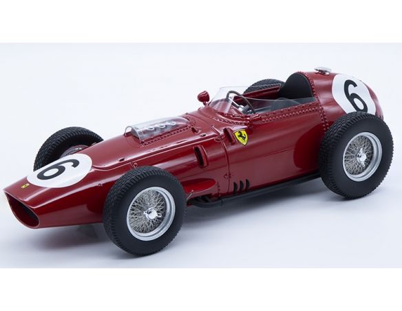 TECNOMODEL TMD18244D FERRARI 246/256 DINO N.6 AVUS GP 1959 D.GURNEY 1:18 Modellino