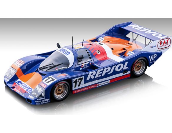 TECNOMODEL TMD18271B PORSCHE 962C N.17 LM 1991 LARRAURI/PAREJA/BRUN 1:18 Modellino