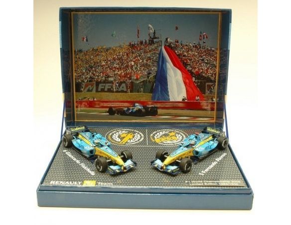 Minichamps PM7711239115 RENAULT F.ALONSO/G.FISICHELLA 2005 Modellino