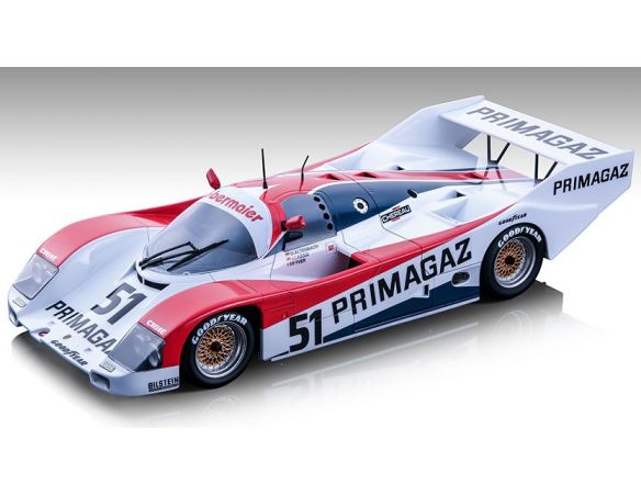 TECNOMODEL TMD18271D PORSCHE 962C N.51 LM 1991 LASSIG/ALTENBACH/YVER 1:18 Modellino