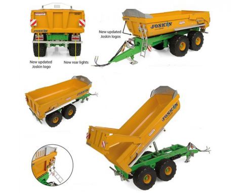 UNIVERSAL HOBBIES UH6355 SEMIRIMORCHIO RIBALTABILE JOSKIN TRANS-KTP 22/50 1:32 Modellino