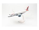 HERPA HP613460 EMBRAER E190 BRITISH AIRWAYS CITYFLYER  1:100 Modellino