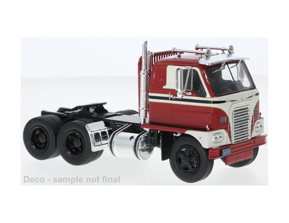 IXO MODEL TR130 INTERNATIONAL HARVESTER DCOF-405 1959 RED/WHITE 1:43 Modellino