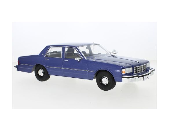 MODELCARGROUP MCG18388 CHEVROLET CAPRICE FBI POLICE MET.DARK BLUE 1:18 Modellino
