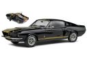 SOLIDO SL1802908 SHELBY GT500 1967 BLACK GOLD STRIPES 1:18 Modellino