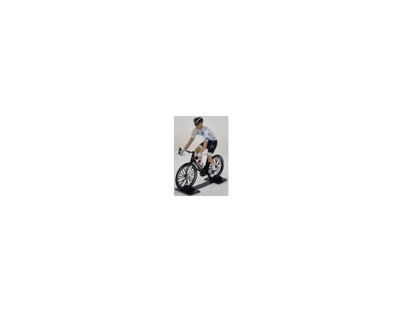 SOLIDO SL1809903 BICYCLE TOUR DE FRANCE 2023 WHITE SHIRT 1:18 Modellino