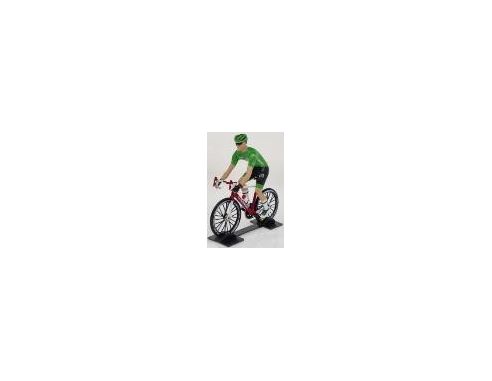SOLIDO SL1809904 BICYCLE TOUR DE FRANCE 2023 GREEN SHIRT 1:18 Modellino