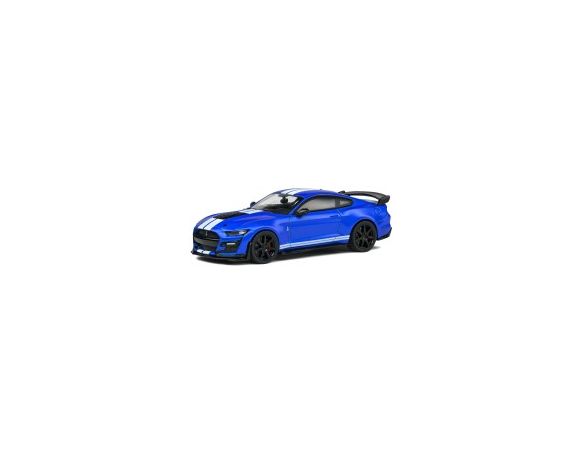 SOLIDO SL4311501 SHELBY MUSTANG GT 500 2020 BLUE 1:43 Modellino